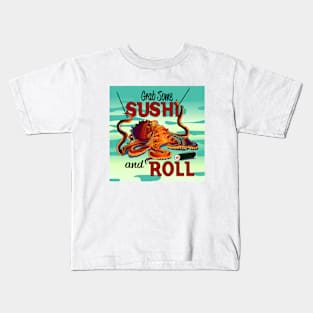 Sushi Roll Kids T-Shirt